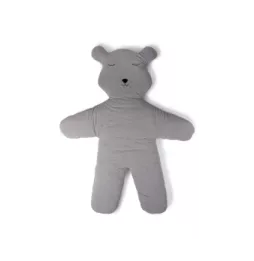 Hracia deka medveď Teddy Jersey Grey 150cm