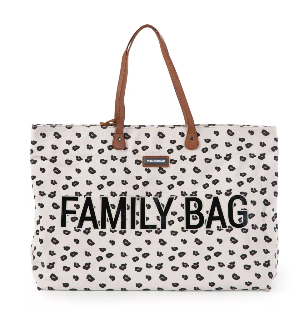 Cestovná taška Family Bag Canvas Leopard
