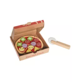 Dřevěná pizza v krabičce, 2023