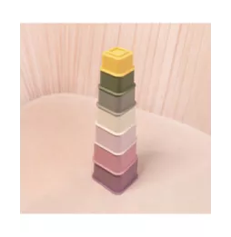 Silikónové stohovacie poháre, Multicolor