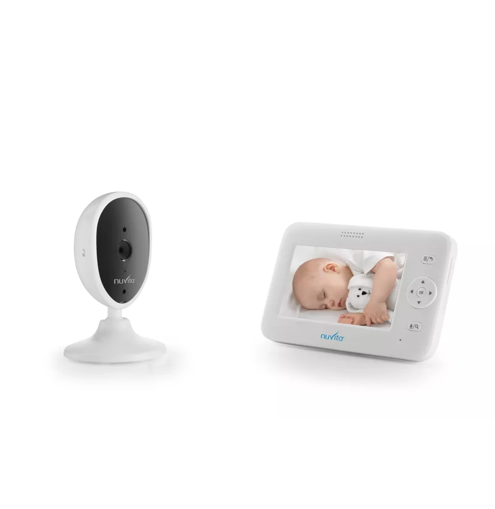 Video baby monitor 4,3", White