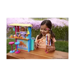 Barbie Love ocean - plážový bar s doplnkami plast v krabici 28x33x7cm