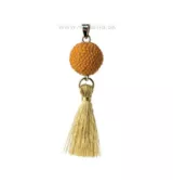 BOLA - yellow with tassle