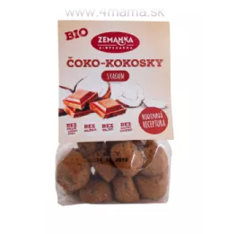 ZEMANKA Bio čoko-kokosky s fair trade čokoládou