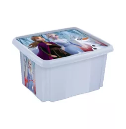 Úložný box s vekem malý "Frozen", Modrá