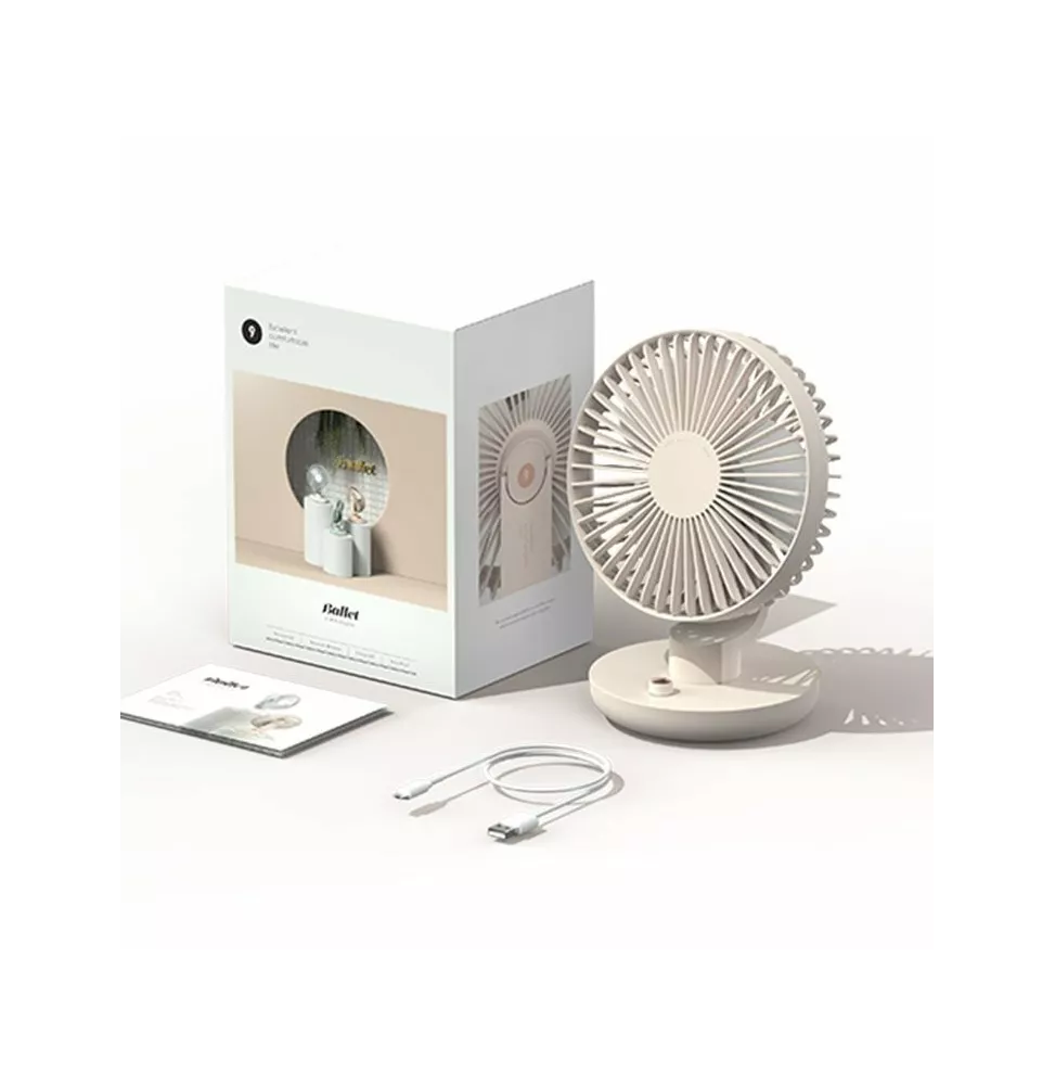 VITAMMY mFAN Bezdrôtový osobný ventilátor, ružový