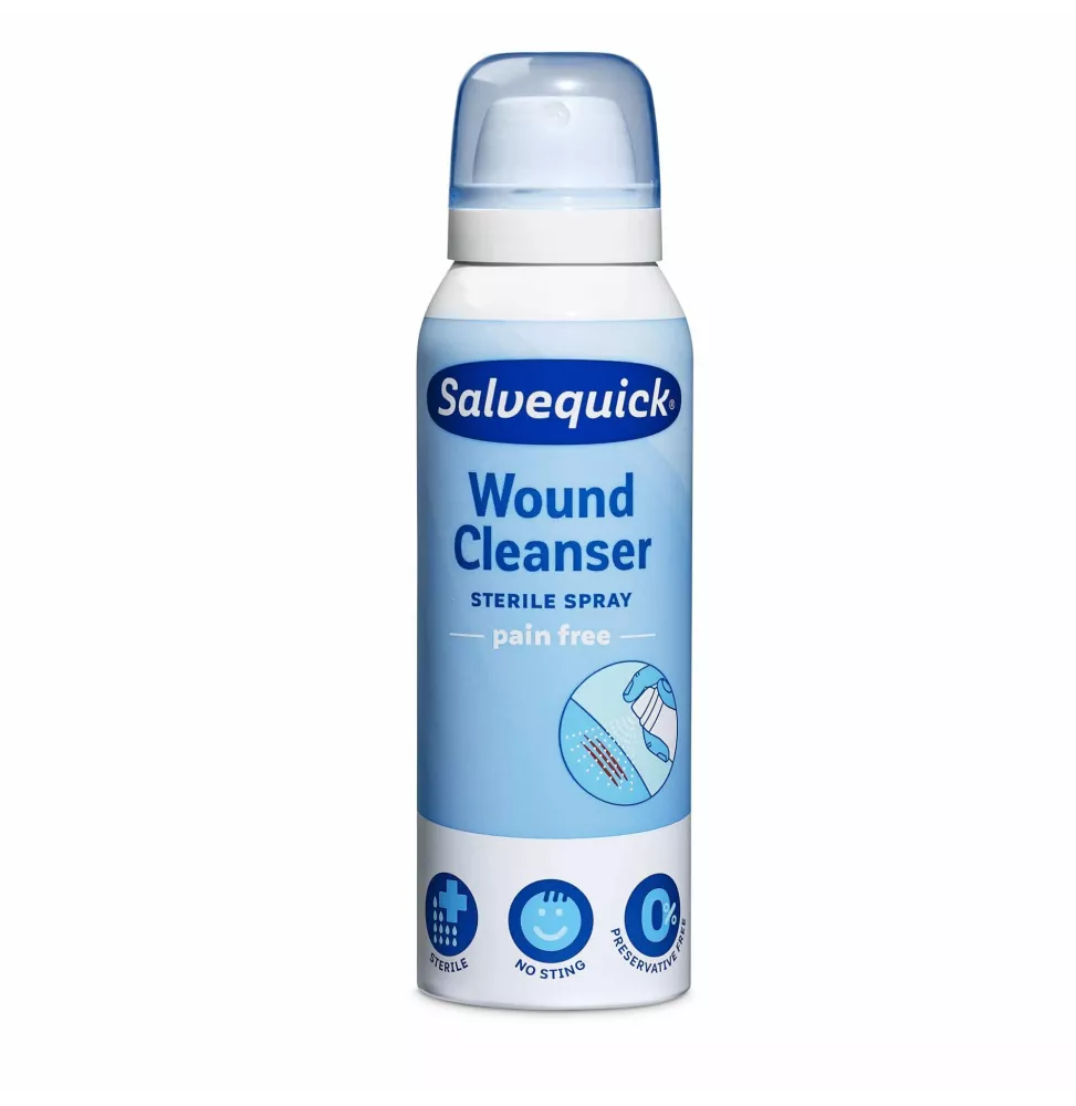 Salvequick Wound Cleanser Sprej na čistenie rán