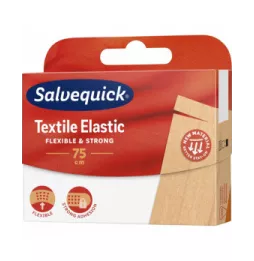 Salvequick Textile Elastická náplasť textilná, 75 cm
