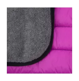 CuddleCo Comfi-Snug, Detský fusak páperový, 90x44cm, šedá/ružová